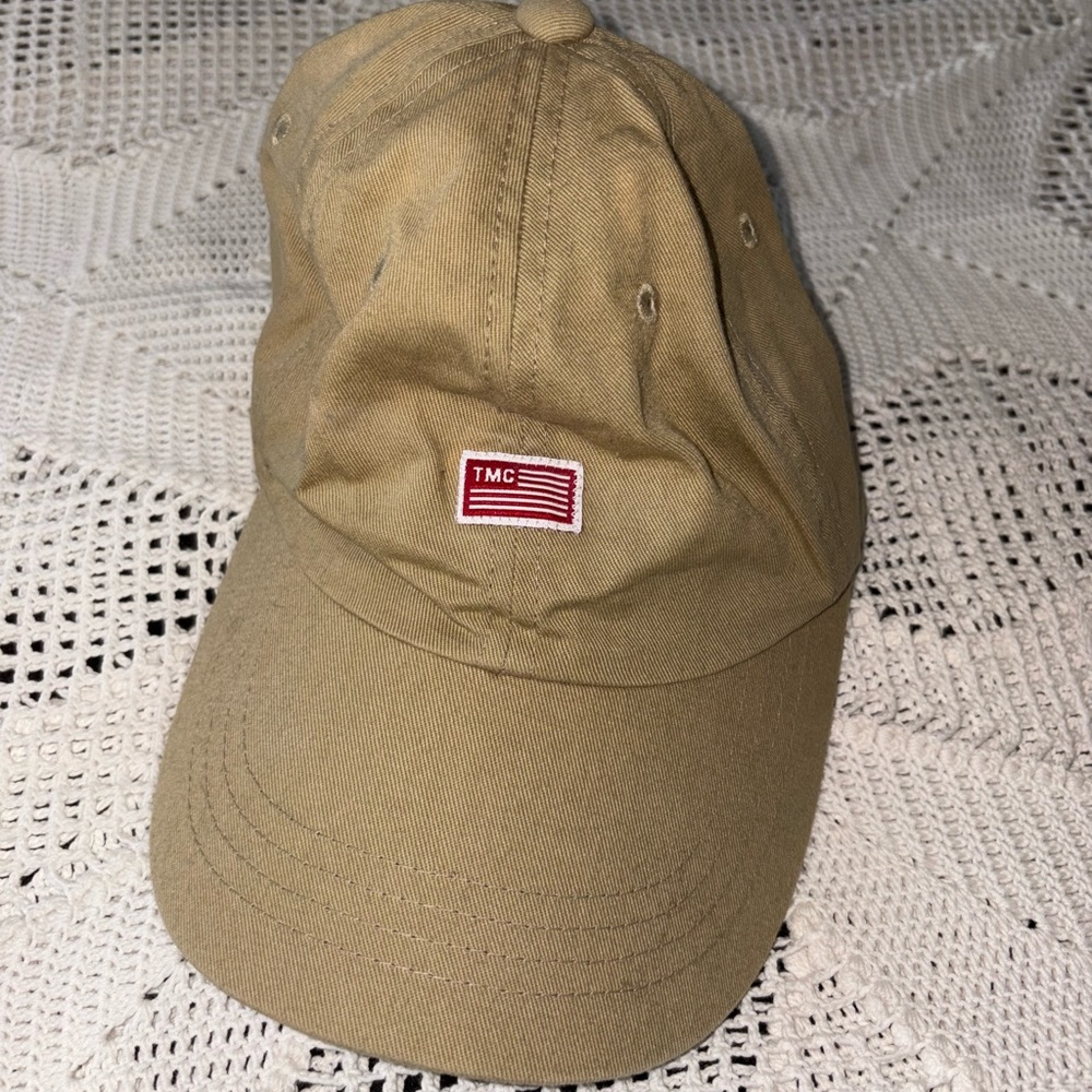 The Marathon Continues TMC Tan  Baseball Cap